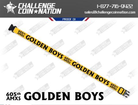 Custom reflective belt example — maintenance group design